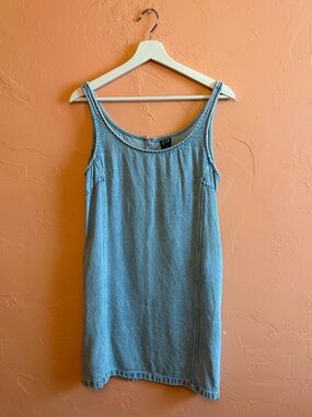 Gap denim mini dress